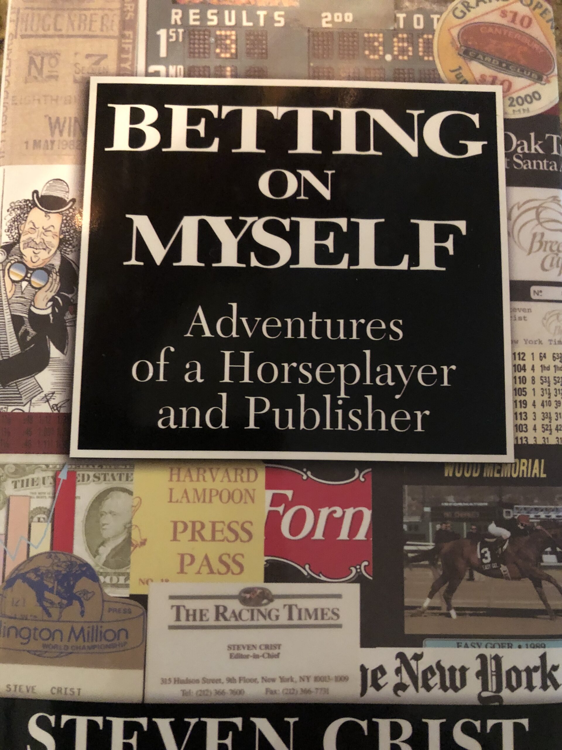 BOOK REVIEW: BETTING ON MYSELF