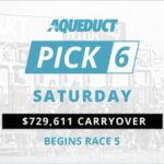 Aqueduct Selections for Pick 6 December 4th, 2021